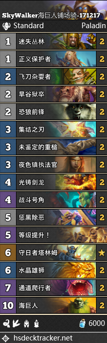 《炉石传说》狗头人圣骑士卡组大全