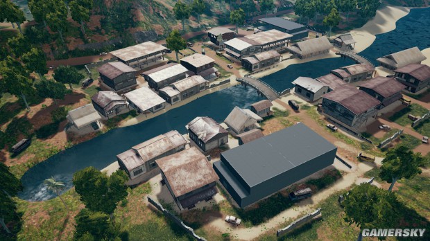 《绝地求生》4x4地图资源分布跳伞位置全解