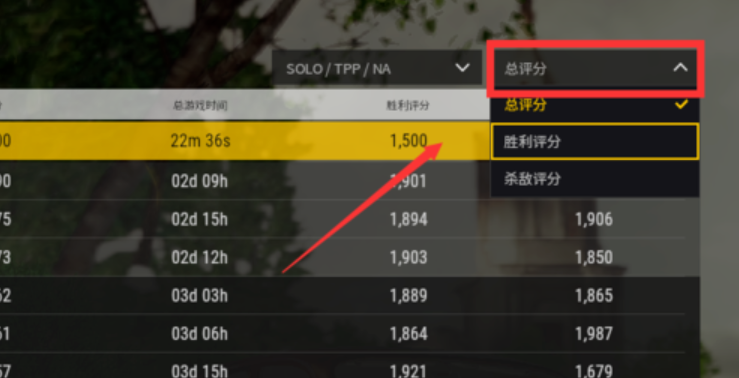 绝地求生怎么看分段位