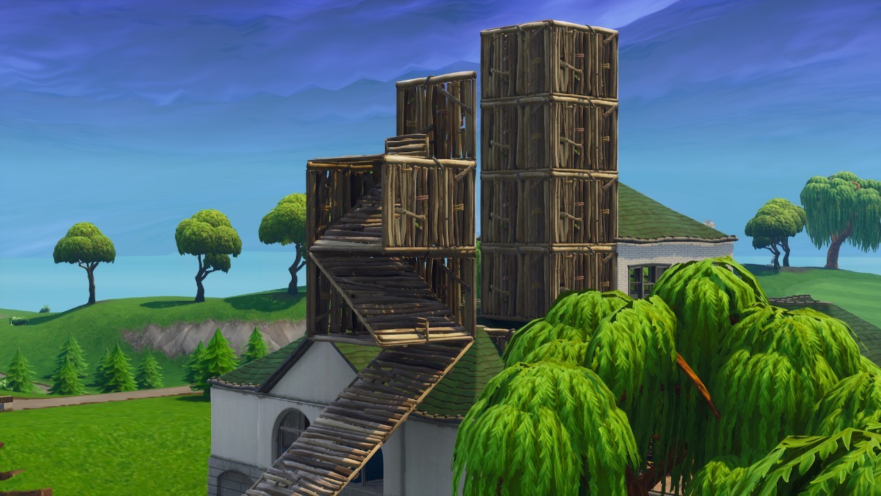 《堡垒之夜》搭板实战技巧