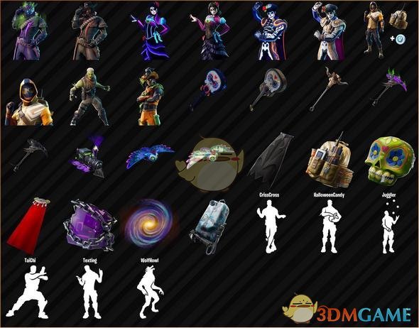 《堡垒之夜》2018万圣节皮肤大全