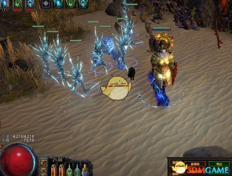 《流放之路》S6元素使冰魔像召唤刷图BD