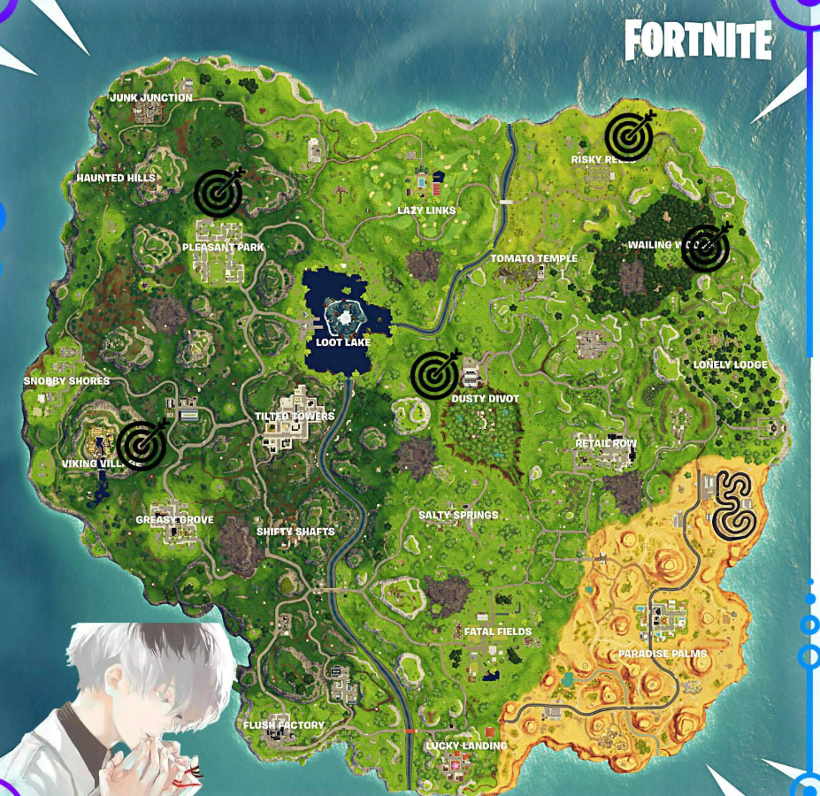 堡垒之夜靶场在哪