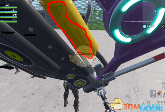 《堡垒之夜》均衡器滑翔伞暗藏核弹线索