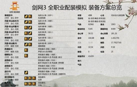 《剑网3》世外蓬莱藏剑PVE配装从入门到毕业教学