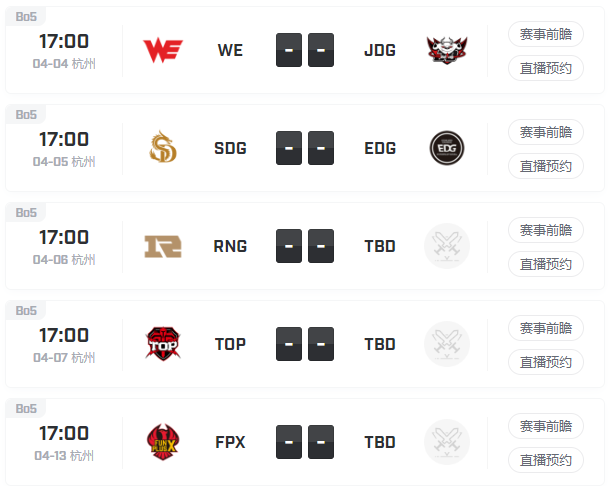 《LPL》2019春季赛季后赛开始时间