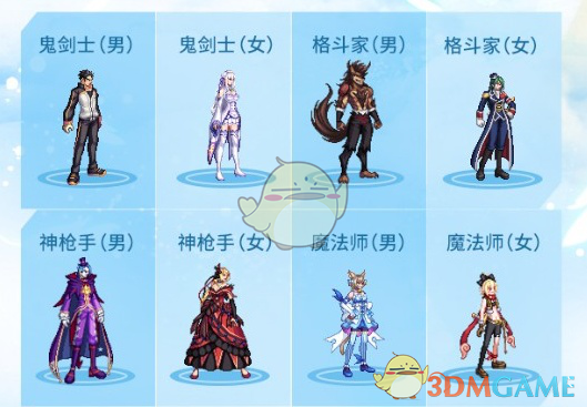 《DNF》全职业五一时装外观预览