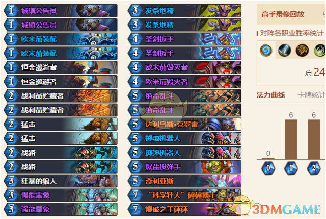 《炉石传说》暗影崛起卡组排名