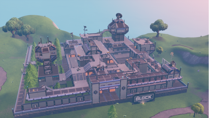 《堡垒之夜》军事监狱原创街区打法攻略