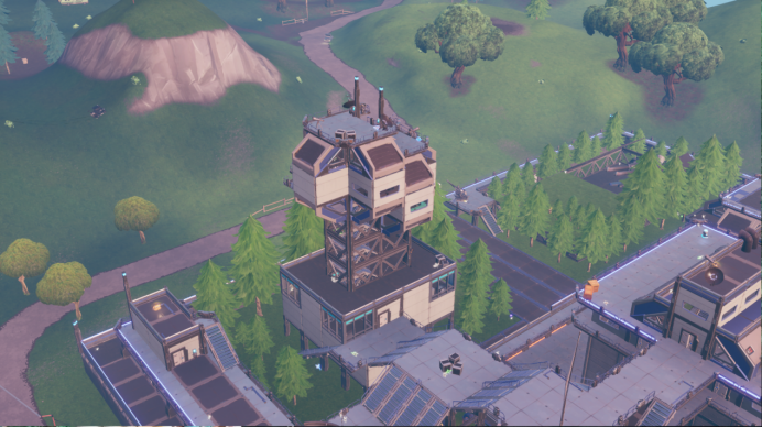 《堡垒之夜》军事监狱原创街区打法攻略