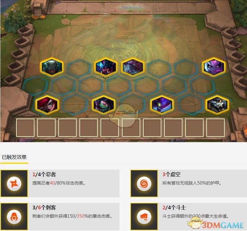 《LOL》云顶之弈新虚空6刺攻略