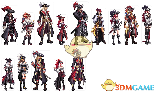 《DNF》空域之怒海霸主时装外观一览