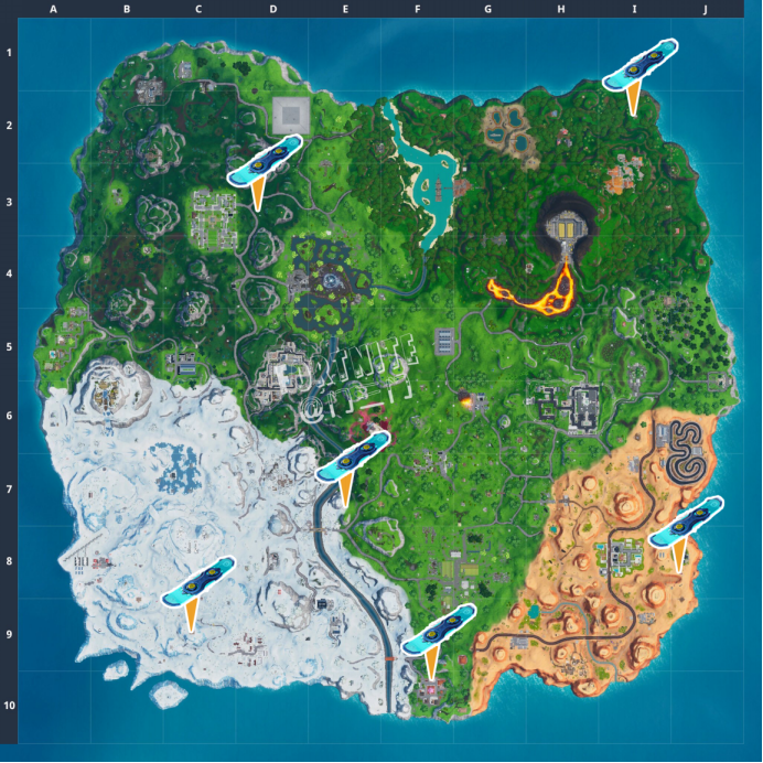 《堡垒之夜》第十赛季公路旅行任务攻略