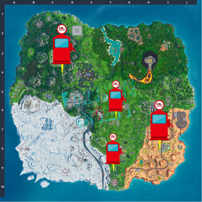 《堡垒之夜》彩绘扫射挑战任务攻略