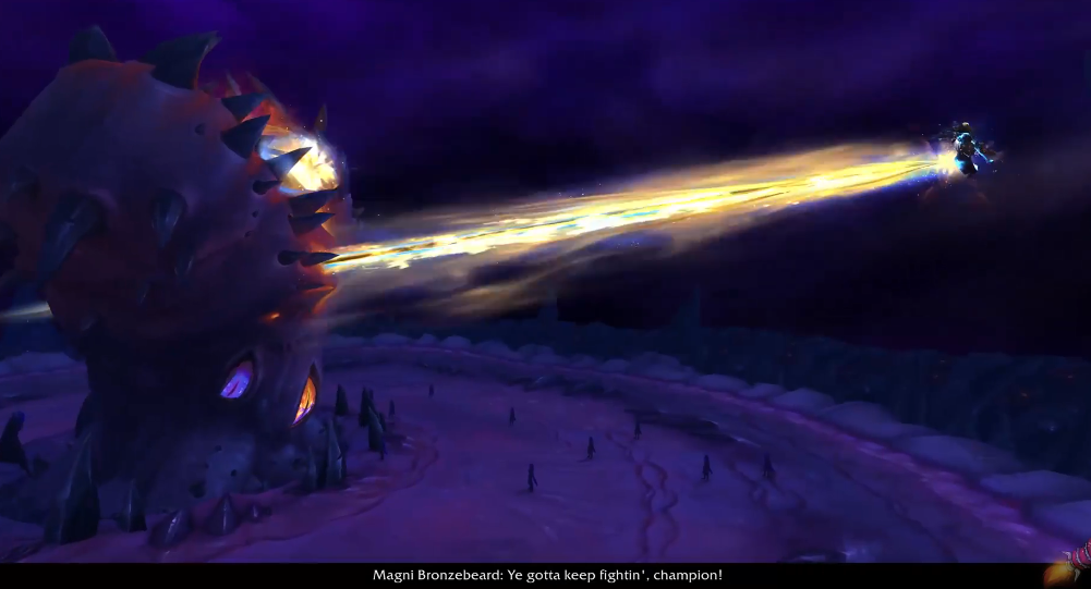 《魔兽世界》8.3恩佐斯结局动画泄露预览