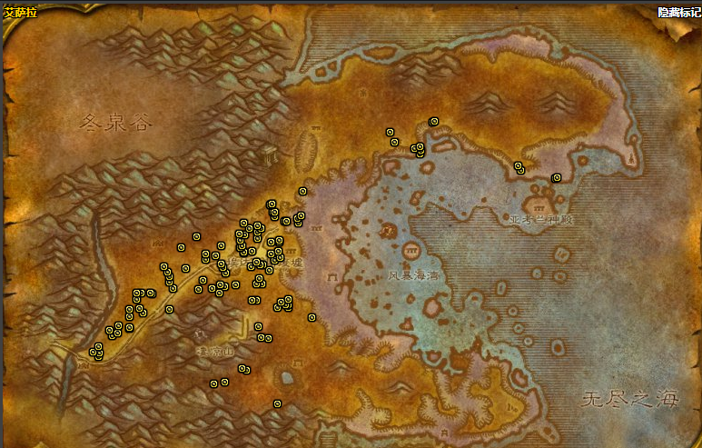 《魔兽世界》怀旧服紫莲花采摘地点