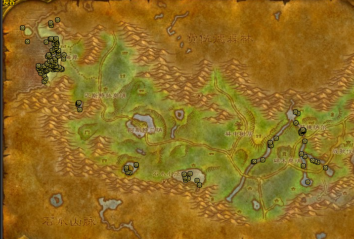 《魔兽世界》怀旧服荆棘藻采摘地点