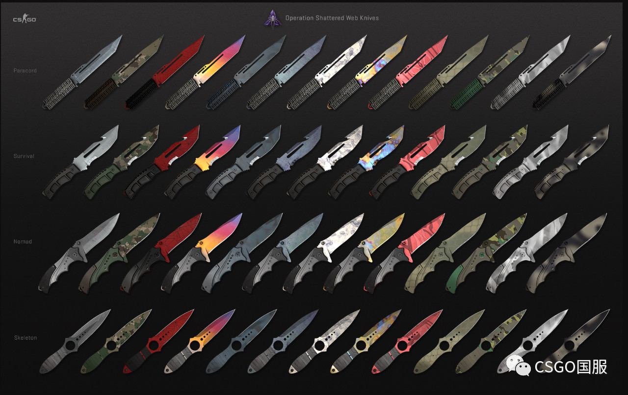 《CSGO》裂网大行动刀皮肤介绍