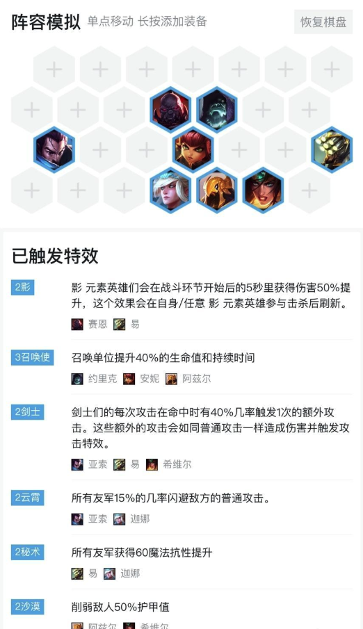 《LOL》云顶之弈沙漠剑皇阵容攻略