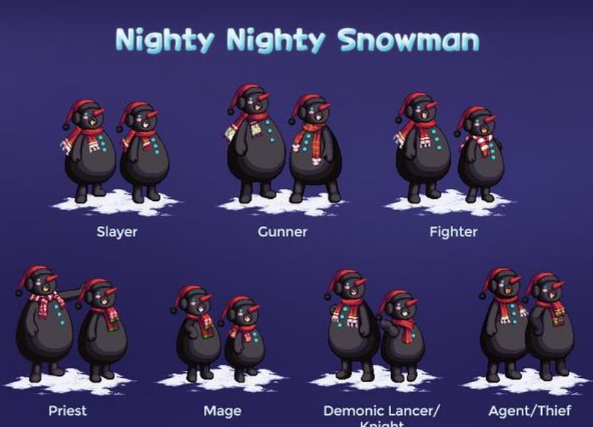 《DNF》绚丽多彩雪人礼盒介绍