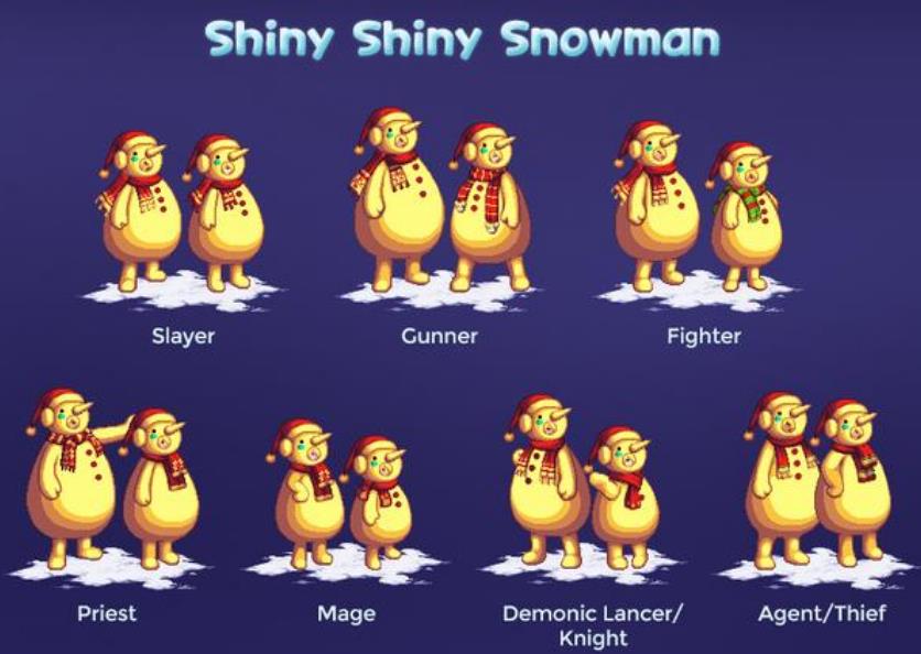 《DNF》绚丽多彩雪人礼盒介绍