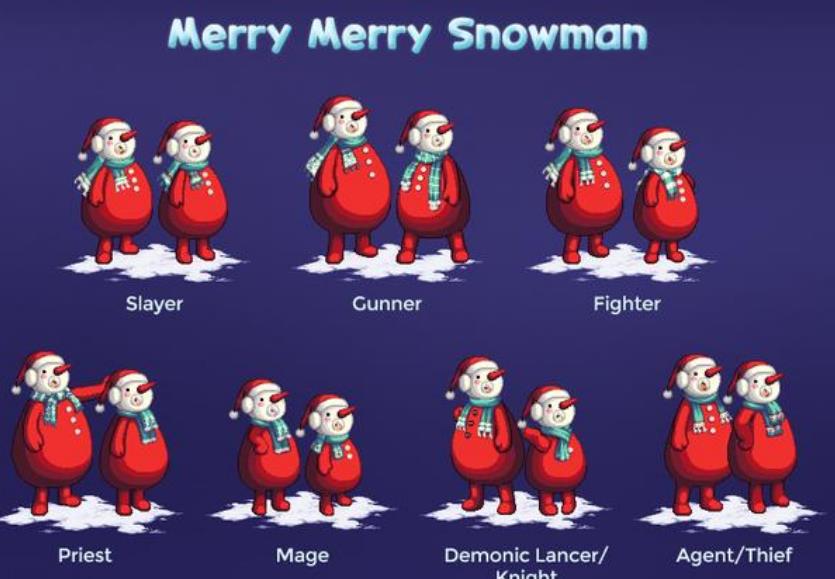 《DNF》绚丽多彩雪人礼盒介绍