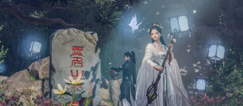 《剑网3》清明节日背挂鸣禽曲柳祭地介绍