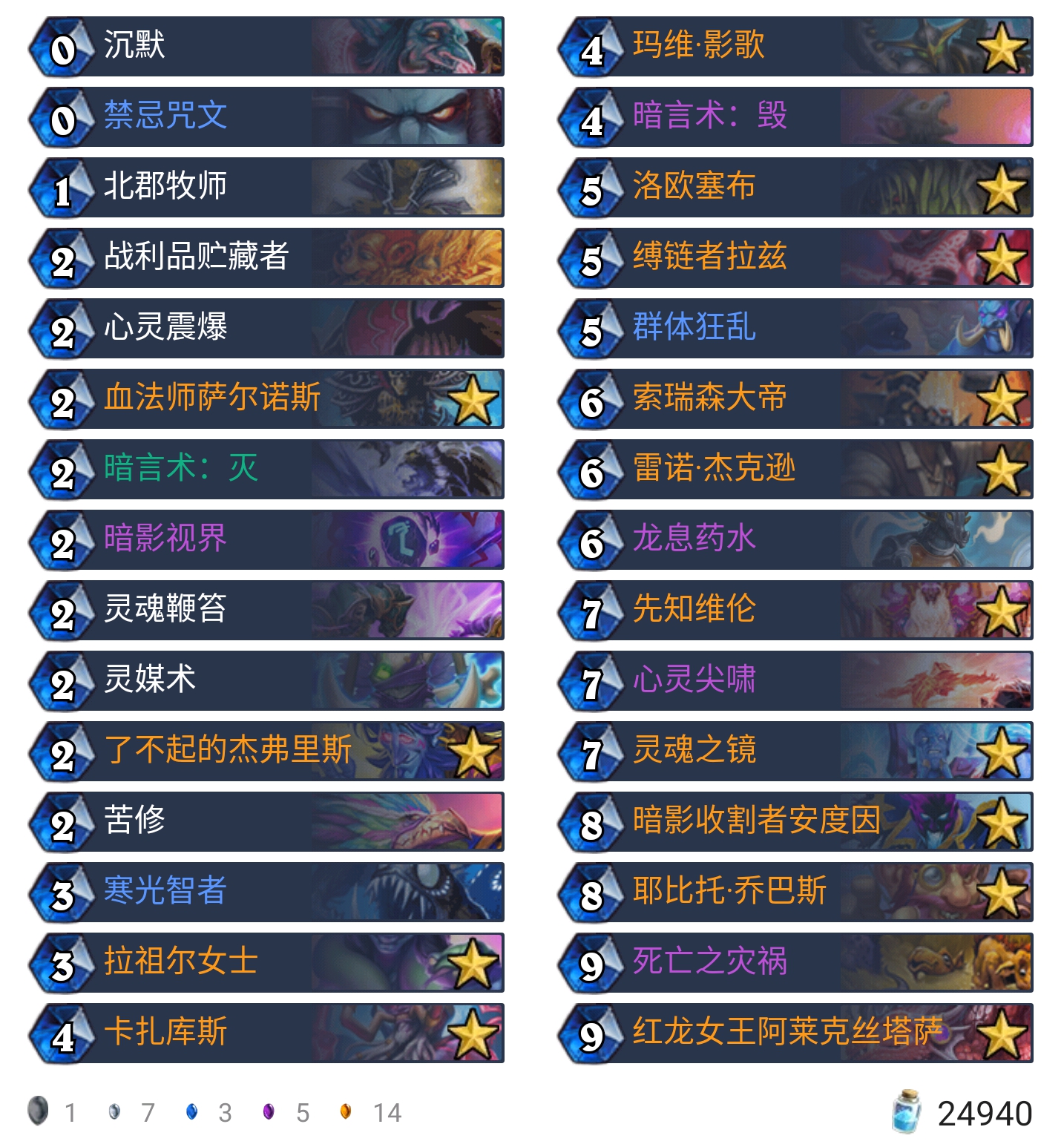 《炉石传说》凤凰年狂野强势卡组推荐