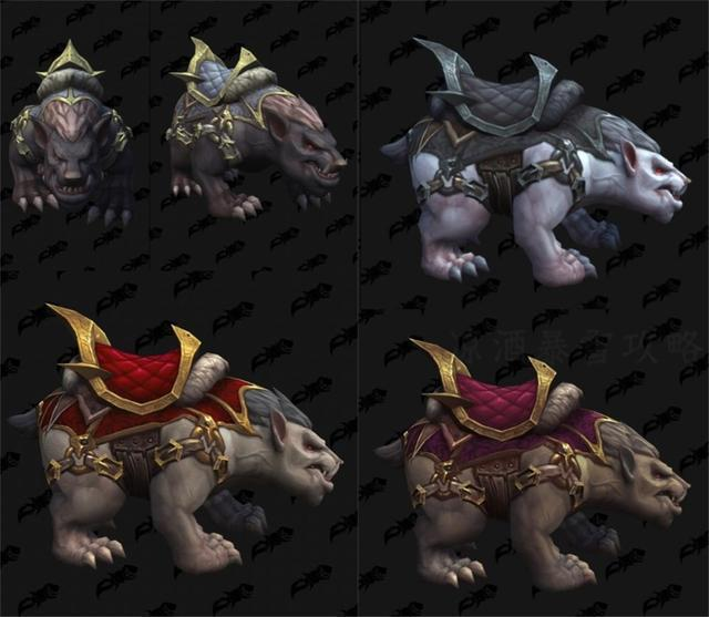 《魔兽世界》9.0通灵领主熊外观预览