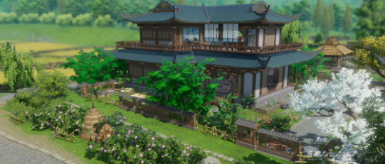 《剑网3》家园广陵邑12号地皮介绍