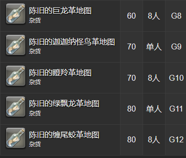 FF14藏宝图怎么获得