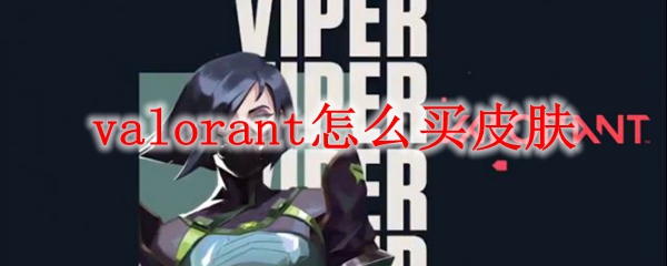 valorant怎么买皮肤