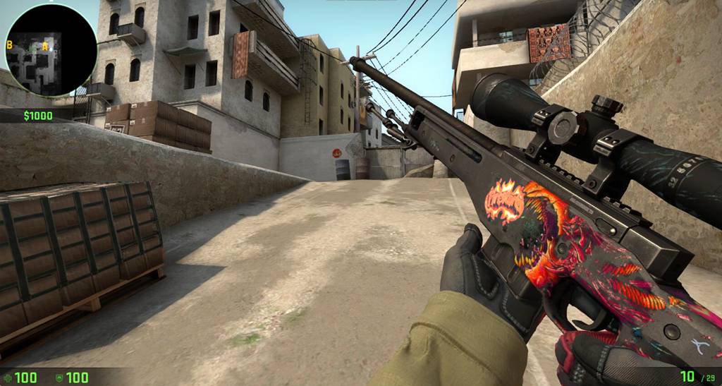 csgo沙鹰怎么转起来