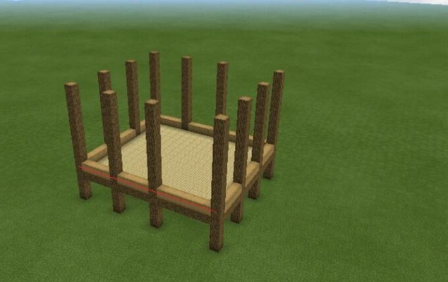 我的世界生存木屋建筑教程