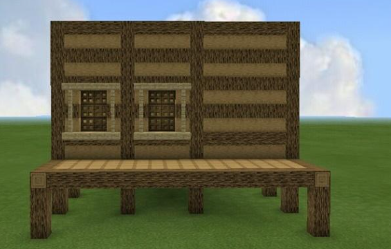 我的世界生存木屋建筑教程