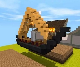 迷你世界海盗船怎么做