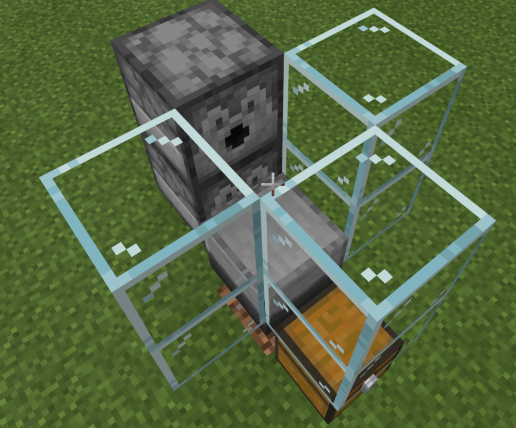 我的世界烤鸡机怎么做