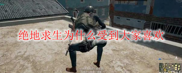 绝地求生为什么受到大家喜欢