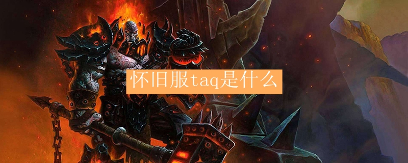 怀旧服taq是什么