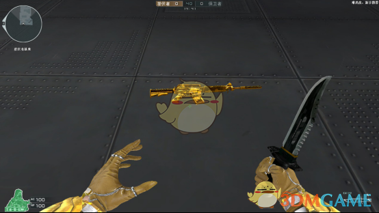 《CF》黑金M4A1外观