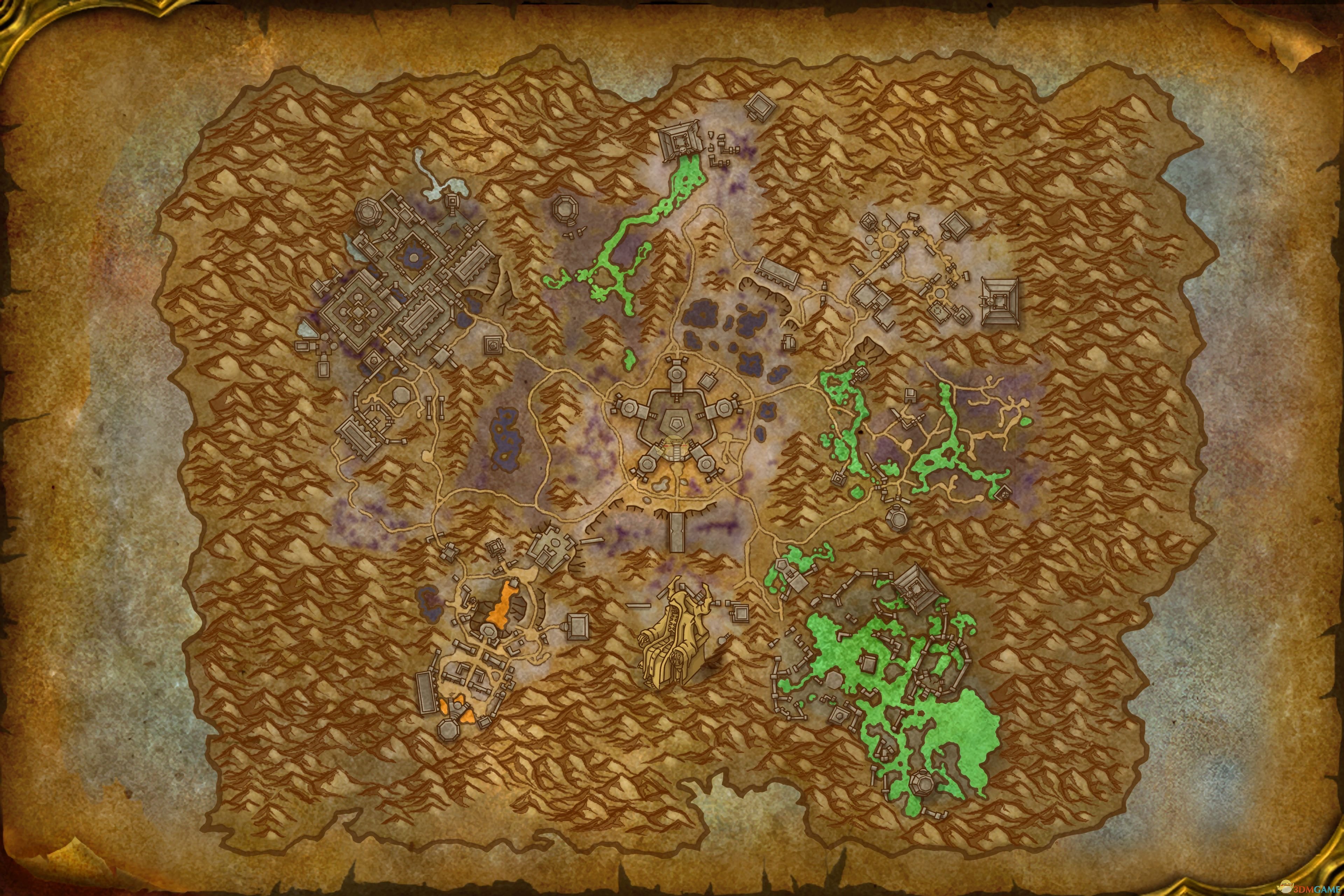 《魔兽世界》9.0暗影界地图