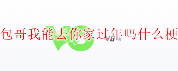 包哥我能去你家过年吗什么梗