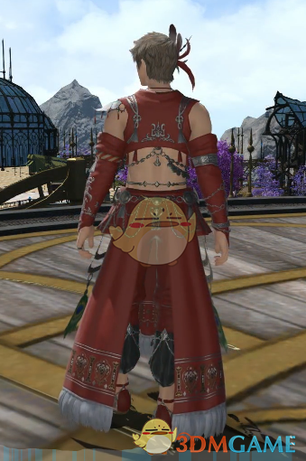 《ff14》5.25舞者80级校服染色外观