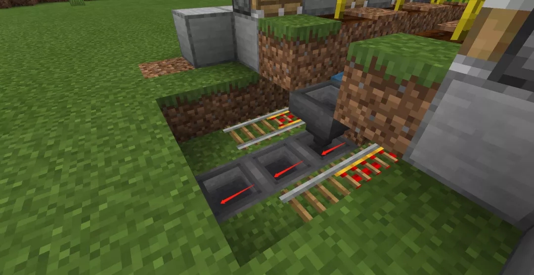 我的世界自动采瓜机怎么做