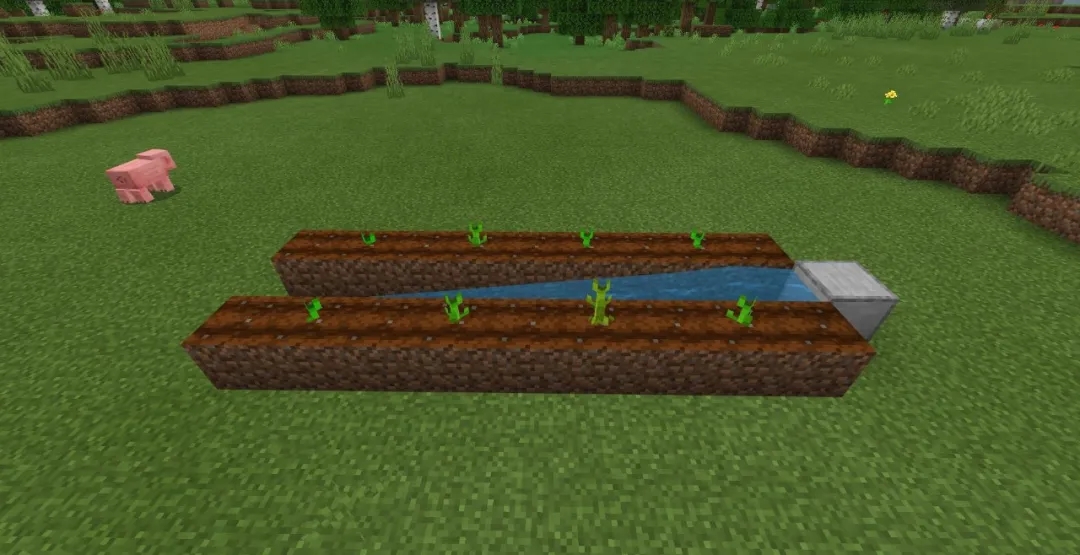 我的世界自动采瓜机怎么做