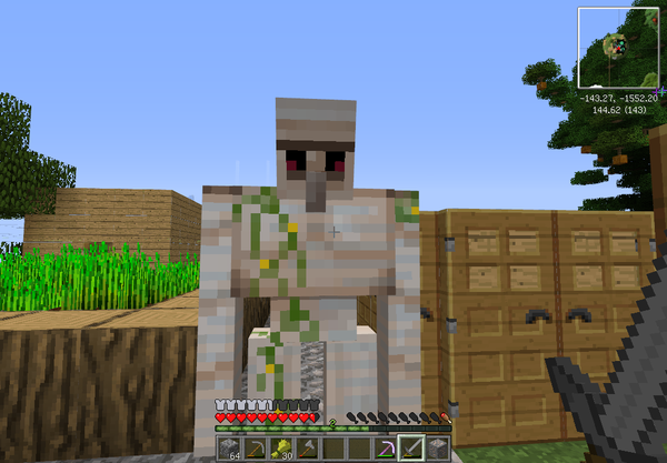 我的世界铁傀儡怎么做