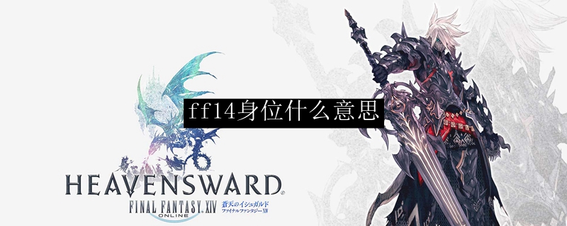 ff14身位什么意思