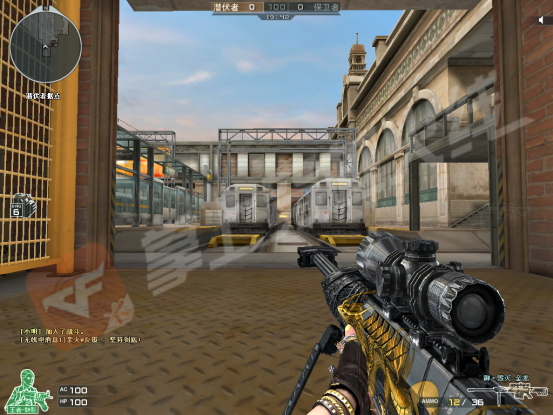 《cf》狙击突袭怎么玩