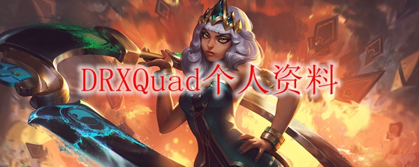 DRXQuad个人资料