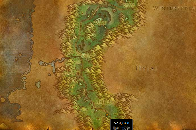 魔兽世界怀旧服被腐蚀的轻歌花在什么位置